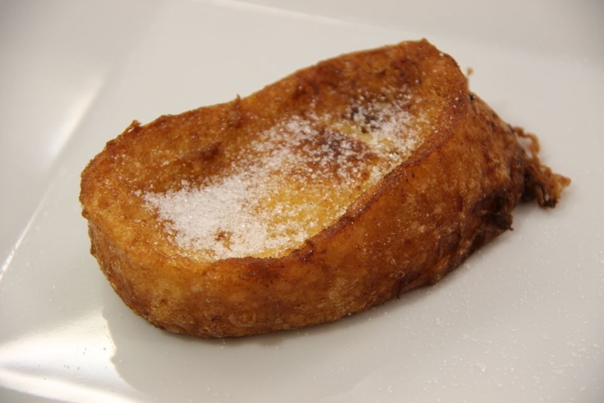 Torrijas terminado, listo para servir